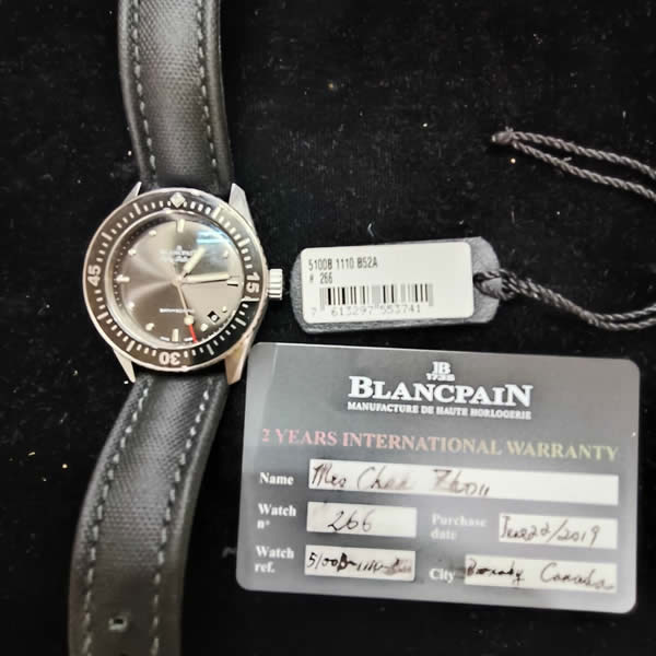 台南收購寶珀 Blancpain